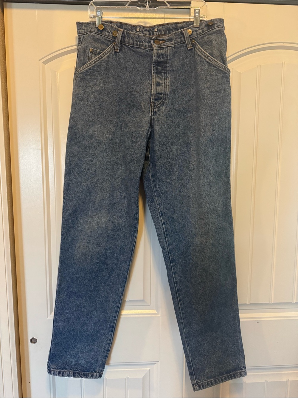 L.L. Bean Classic Men's Blue Straight-Leg Jeans 34 x 34
